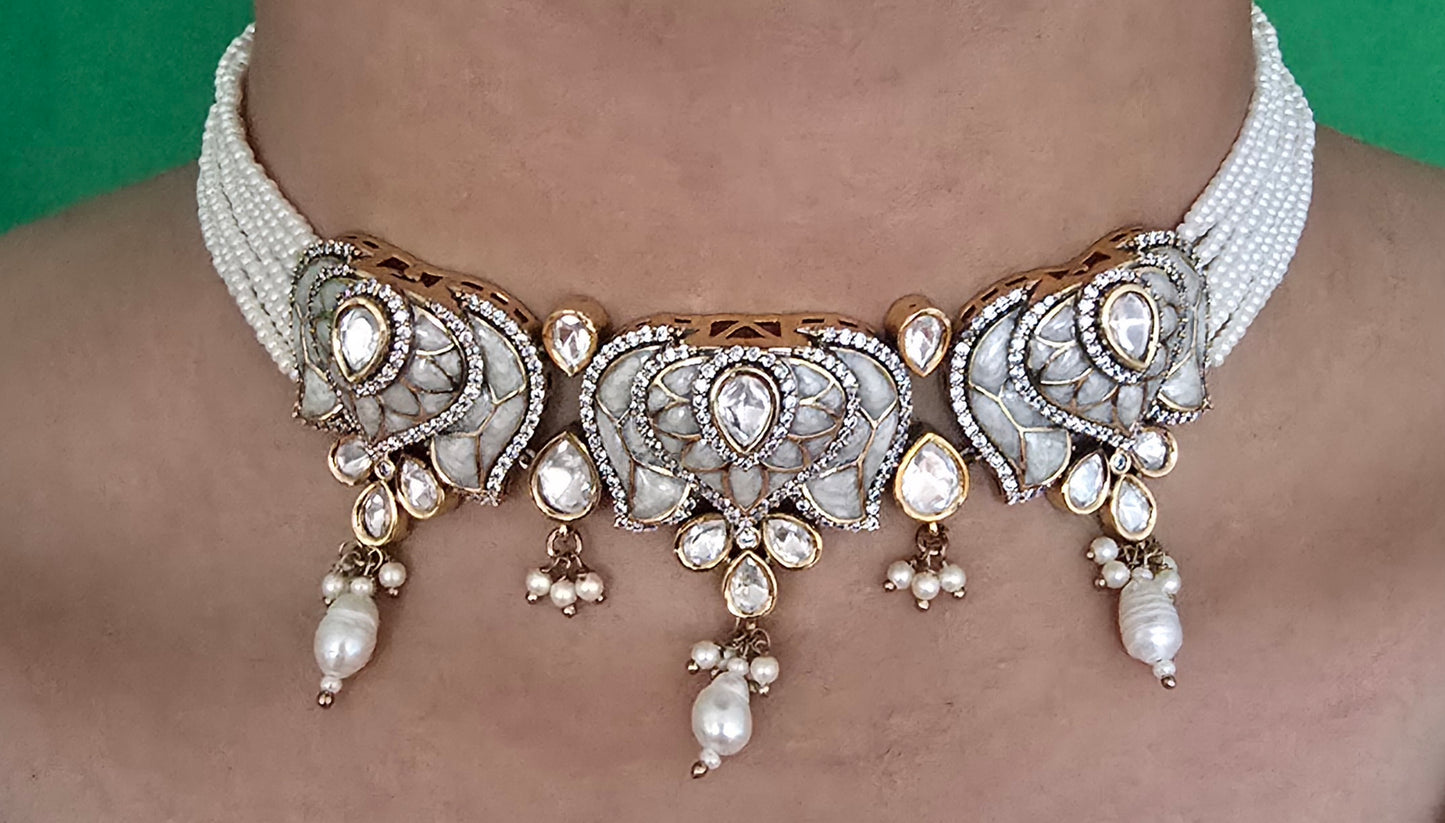 Gulnaar Polki Necklace